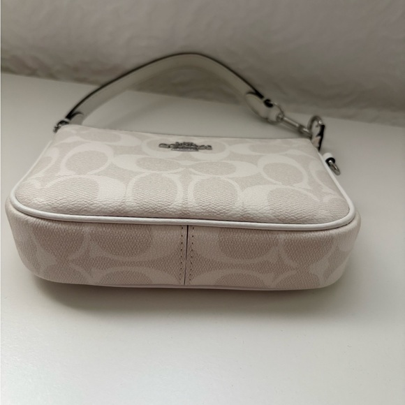 Coach Signature Cream Wristlet